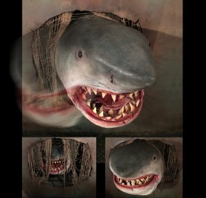 SHARK ATTACK : Poison Props Animatronic Prop